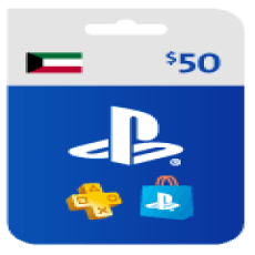 بطاقة بلايستيشن نتورك - بطاقة 50 دولار (المتجر الكويتي).