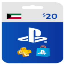 بطاقة بلايستيشن نتورك - بطاقة 20 دولار (المتجر الكويتي).